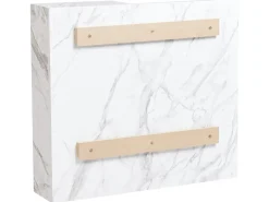 Armadio a muro per specchio da bagno JOINVILLE 60 cm 54 cm Marmo bianco