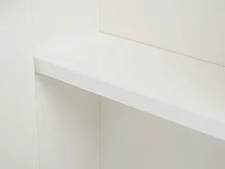 Armadio a muro per specchio da bagno NAVARRA 80 cm 70 cm Bianco