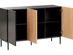 Armadio BLYTHE Frassino naturale Nero