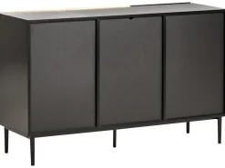 Armadio BLYTHE Frassino naturale Nero