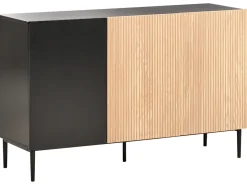 Armadio BLYTHE Frassino naturale Nero