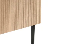 Armadio BLYTHE Frassino naturale Nero