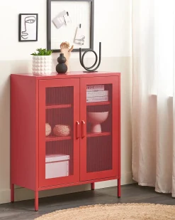 Armadio WAKATIPU Metallo Rosso
