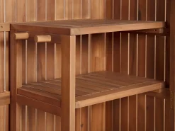Armadio da esterno SAVOCA Legno d'acacia 100 cm 40 cm Marrone