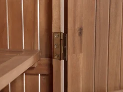 Armadio da esterno SAVOCA Legno d'acacia 100 cm 40 cm Marrone