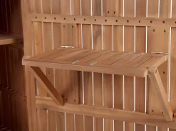 Armadio da esterno SAVOCA Legno d'acacia 100 cm 40 cm Marrone
