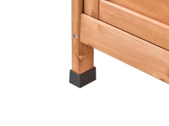 Banco da giardinaggio MELDOLA Legno di abete 113 cm 48 cm Marrone chiaro