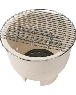 Barbecue a carbonella KAMADO Ceramica Nero