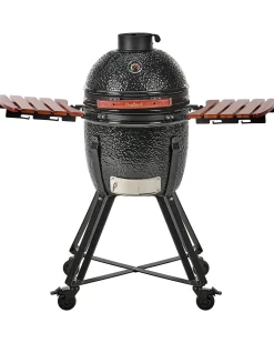 Barbecue a carbonella KAMADO Ceramica Nero