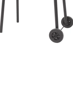 Barbecue a carbonella KATLA con affumicatore Metallo Nero