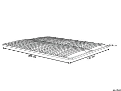 Base letto a doghe COMBOURG 140 x 200 cm
