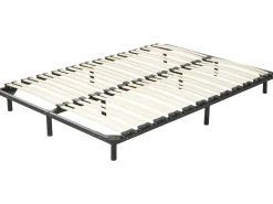 Base letto a doghe freestanding COMBOURG 160 x 200 cm