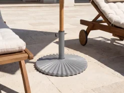 Base per ombrellone CAREZZA Grigio Rotonda 21 kg