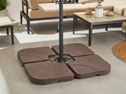 Base per ombrellone CARIA Tortora Quadrata 9 kg