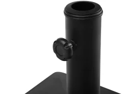 Base per ombrellone CERVO Nero Quadrata 25 kg