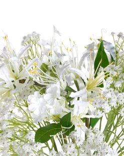 Bouquet di fiori artificiali VEIROS 38 cm Bianco