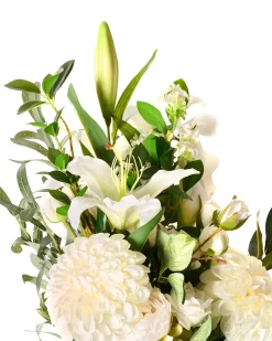 Bouquet di fiori artificiali PARREIRA 67 cm Bianco