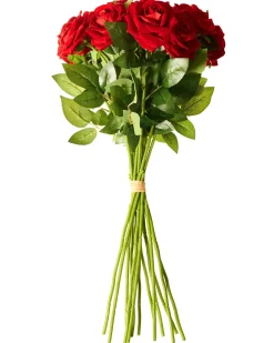 Bouquet di fiori artificiali MAFRA 60 cm Rosso