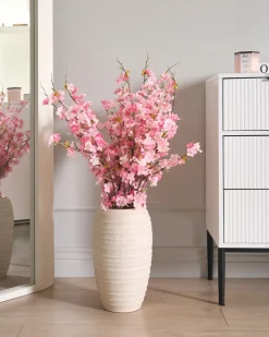 Bouquet di fiori artificiali NEBRA 95 cm Rosa
