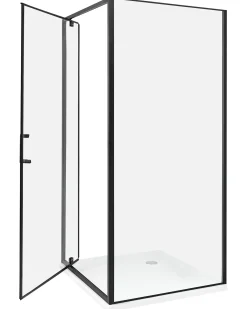 Cabina doccia DARLI 90 x 90 x 185 cm Nero