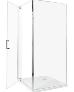 Cabina doccia DARLI 90 x 90 x 185 cm Argento
