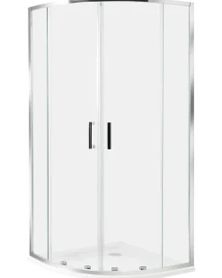 Cabina doccia JUKATAN 90 x 90 x 185 cm Argento