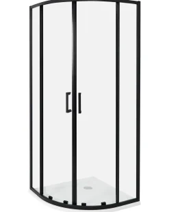 Cabina doccia JUKATAN 80 x 80 x 185 cm Nero