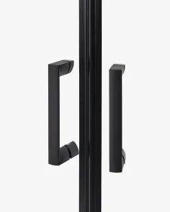 Cabina doccia JUKATAN 80 x 80 x 185 cm Nero