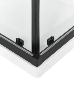 Cabina doccia TELA 90 x 90 x 185 cm Nero