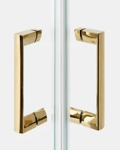 Cabina doccia TELA 90 x 90 x 185 cm Oro