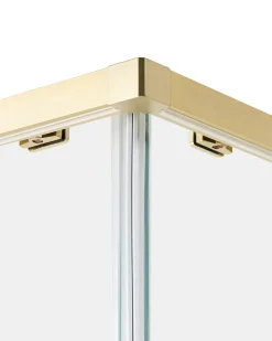 Cabina doccia TELA 90 x 90 x 185 cm Oro