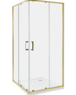 Cabina doccia TELA 90 x 90 x 185 cm Oro