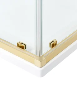 Cabina doccia TELA 90 x 90 x 185 cm Oro