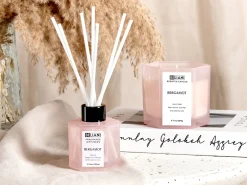 Candela Profumata con Diffusore di Fragranze CLASSY TINT Cera di Soia Note fruttate