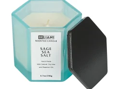 Candela Profumata con Diffusore di Fragranze CLASSY TINT Cera di Soia Note fresche