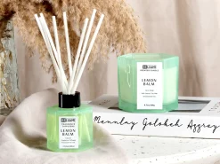 Candela Profumata con Diffusore di Fragranze CLASSY TINT Cera di Soia Note fresche