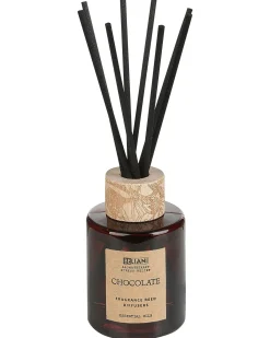 Candela Profumata con Diffusore di Fragranze DARK ELEGANCE 9 cm Marrone