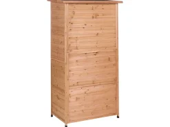 Capanno per gli attrezzi ARSEGO 96 cm 67 cm Marrone chiaro