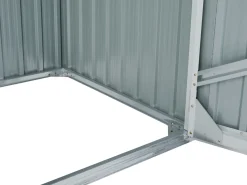 Capanno per gli attrezzi MOENA 158 cm 96 cm Grigio chiaro