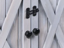 Capanno per gli attrezzi SENIGA 85 cm 46 cm Grigio