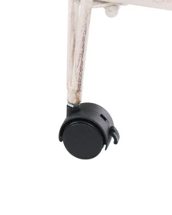 Carrello portaoggetti YUMBILLA Metallo Bianco con ruote