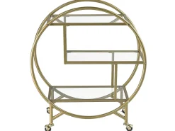 Carrello portavivande COLTON Metallo Oro