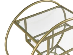 Carrello portavivande COLTON Metallo Oro