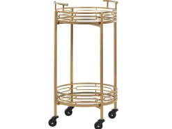 Carrello portavivande FARLEY Metallo Oro