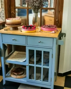Carrello portavivande GENOA Grigio