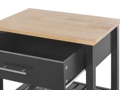 Carrello portavivande HIUMA Legno Nero