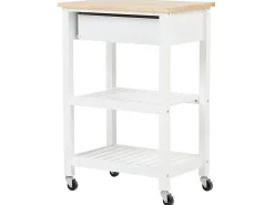 Carrello portavivande HIUMA Legno Bianco