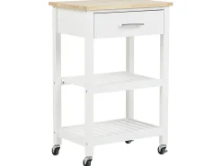 Carrello portavivande HIUMA Legno Bianco