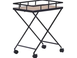 Carrello portavivande LEOTI Metallo Nero