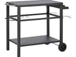 Carrello portavivande da giardino STALETTI Metallo Nero